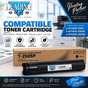 T-2505P compatible black toner cartridge for e-STUDIO 2505 2505F and 2505H